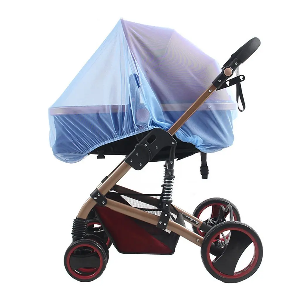 

1 Pc Hot Full Outdoor Baby Infant Kids Stroller Pushchair Mosquito Insect Net Mesh Buggy Cover Baby Mosquito Net