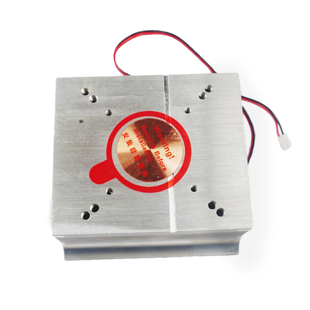 Комплект охлаждающих вентиляторов радиатора алюминиевый теплоотвод 12 В