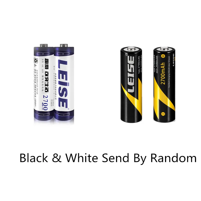 LEISE AA 2700mah Nimh перезаряжаемая батарея 1,2 v с аккумулятором чехол аккумуляторы 2a Ni-MH для радиоуправляемых игрушек мышь микрофон