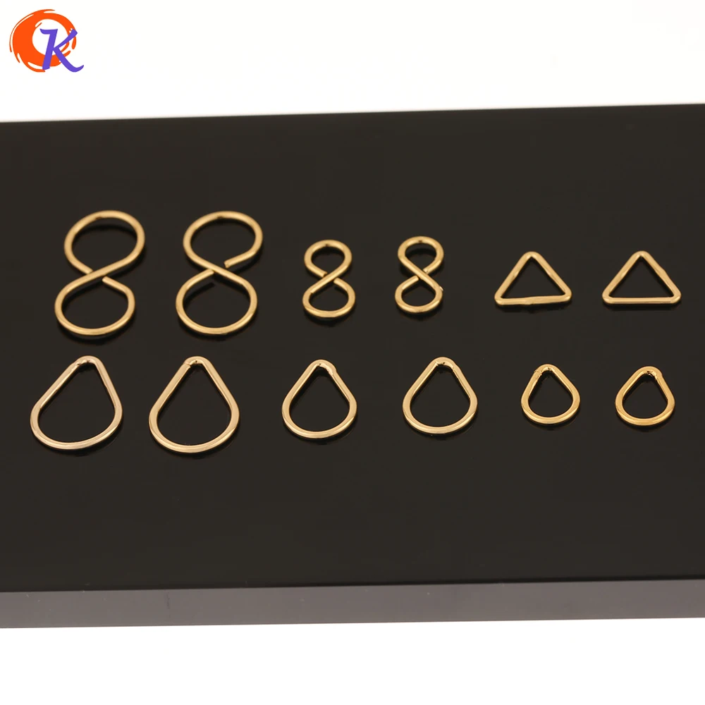 

Cordial Design 100Pcs Jewelry Accessories/Geometry Shape/Genuine Gold Plating/Hand Made/Jewelry Findings Components/Connectors