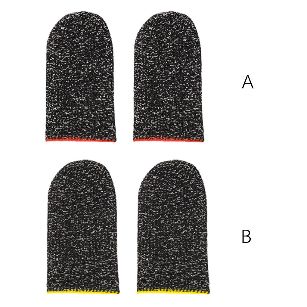 

2 предмета мобильную игру перчатки до кончиков пальцев для геймера с защитой от пота анти-скольжение сенсорный Экран напальчник дышащая игр...
