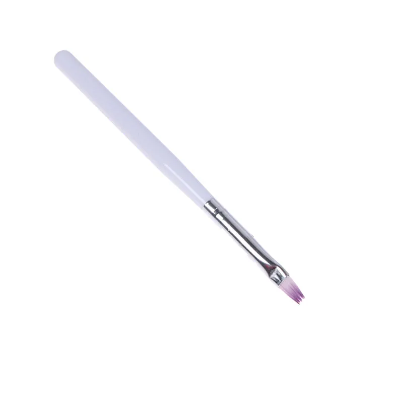 1 шт. с акриловыми ручками УФ гель для ногтей кисть плоской головкой Неил арта