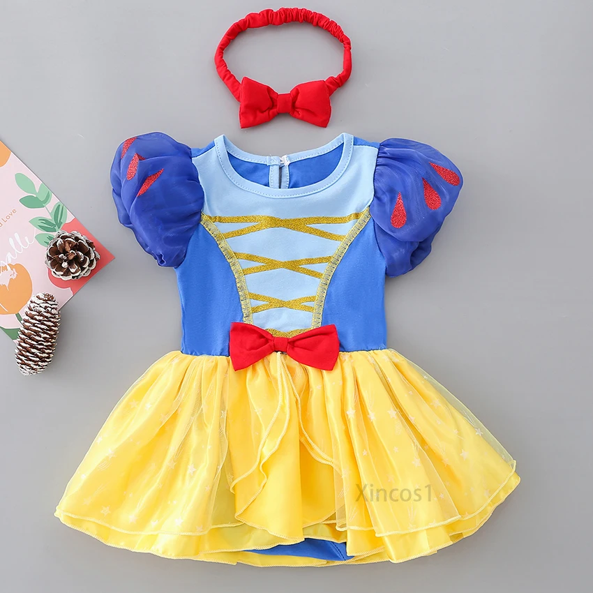 Детский костюм принцессы Эльзы и Анны на Возраст 3-6 месяцев | Тематическая одежда