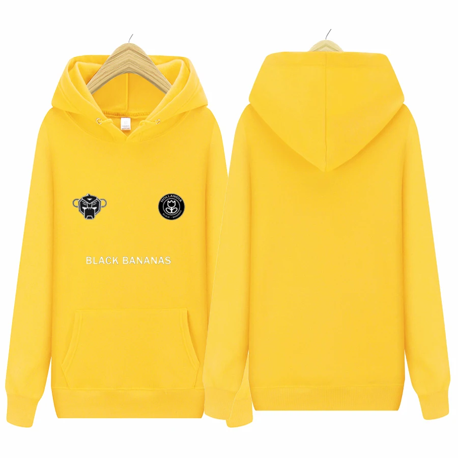 

Fashion Hoodies Sweatshirt Women /Men Hoodie Oversize Hip Hop Black Bananas Long Sleeve Streetwear Hoodie Hooded