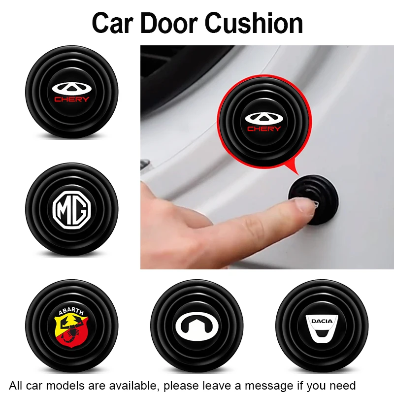 

4pcs Car Shock Absorber Cover Anti-collision for SAAB 93 Android Aero Vector 900 Classic 95 9000 Gripen Ng Jas Car Accessories