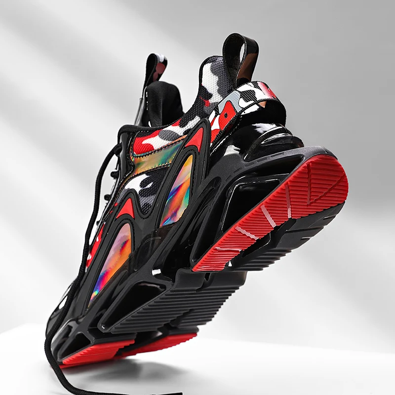 

New Blade Sneakers For Men Fashion Breathable Casual Shoes High Quality Antiskid Damping Sports Shoes 2021 Hot Sale Men Shoes