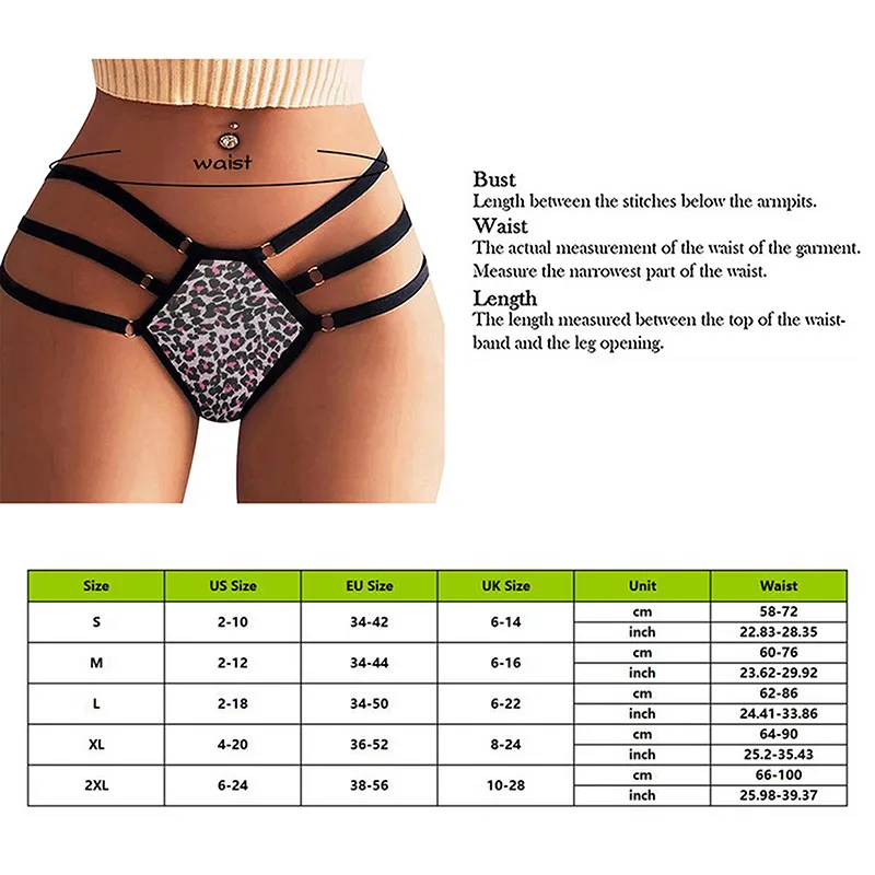 

Sexy Women Underwear G-string Thong High Quality T-back Bandage Underpants Panties Ladies Brief Lingerie Comfortable Briefs