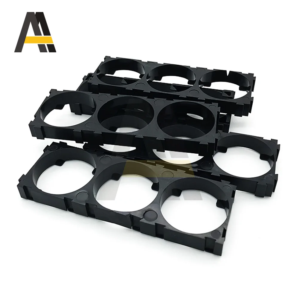 

10pcs/lot 3 Cells 18650 Battery Holder Bracket 1X3 18650 Spacer Storage Box Container for Battery Pack Charging