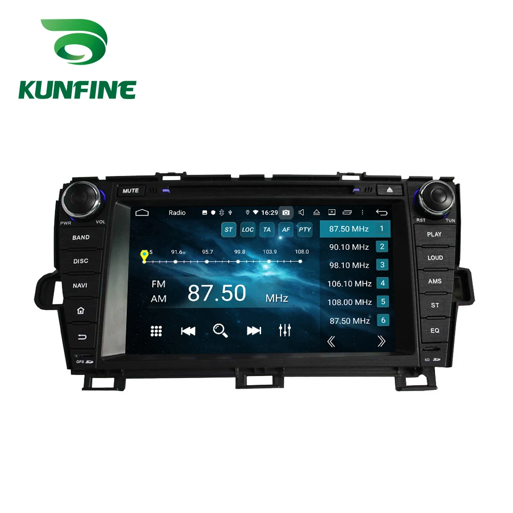 Android 9 0 Восьмиядерный 4 Гб ОЗУ 64 ПЗУ автомобильный DVD GPS мультимедийный плеер