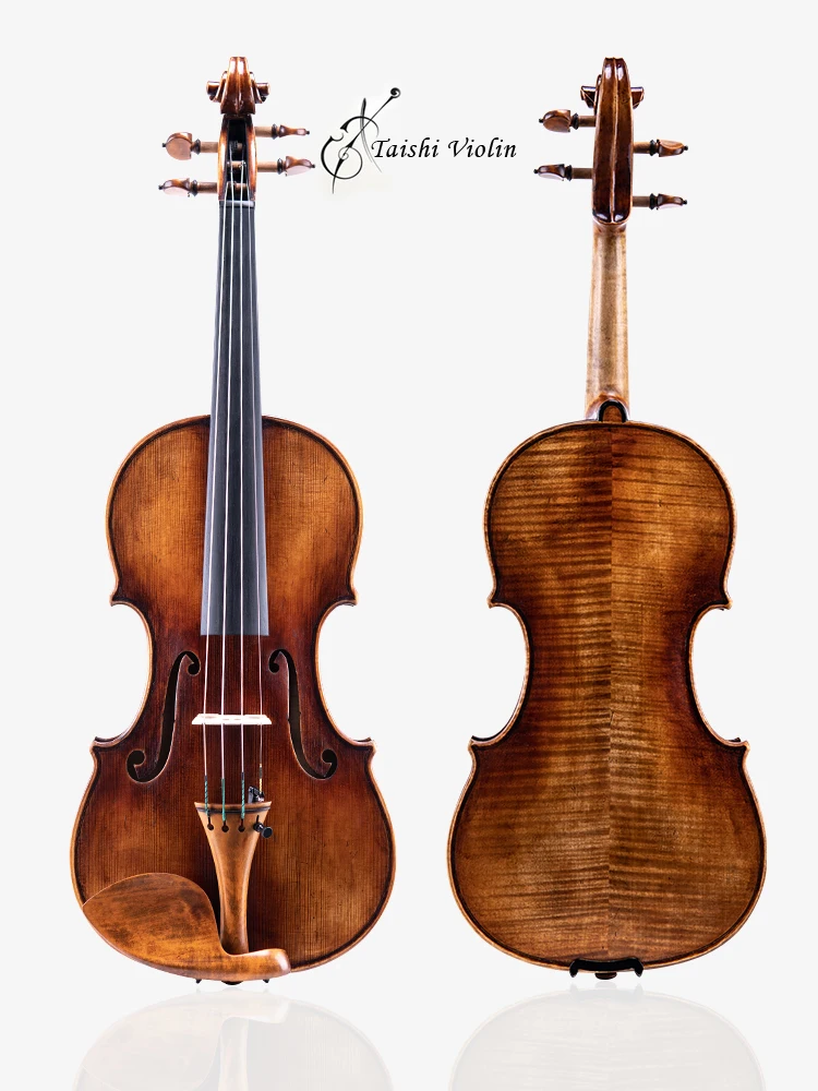 Скрипка Taishi 4/4 копия скрипки Guarneri 1744. Вся Европейская древесина масляный лак.