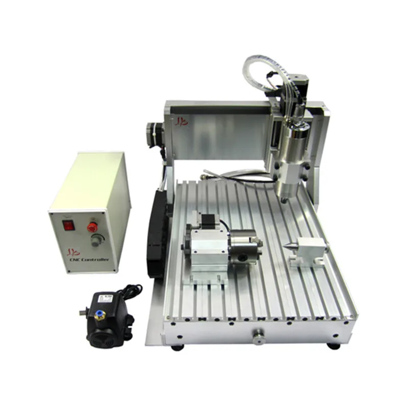 Мини фрезерный станок с ЧПУ 3040 2 кВт для гравировки Нефритового камня баком воды