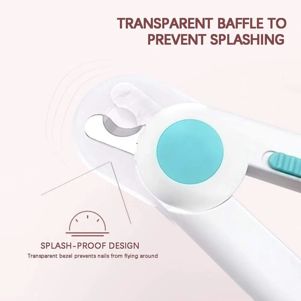 Машинка для стрижки домашних животных кошек кроликов ногтей светодиодный