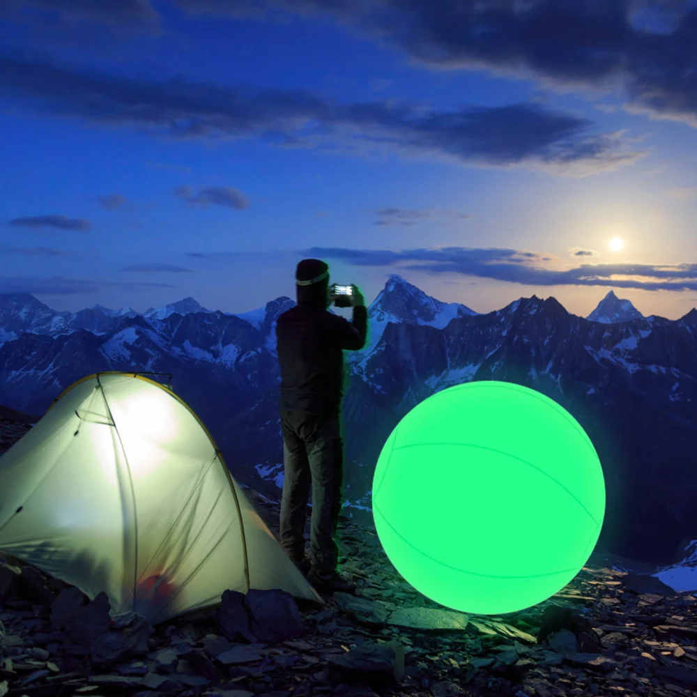 

2pcs Pool Waterproof LED Glow Beach with 16 Color Changing Light