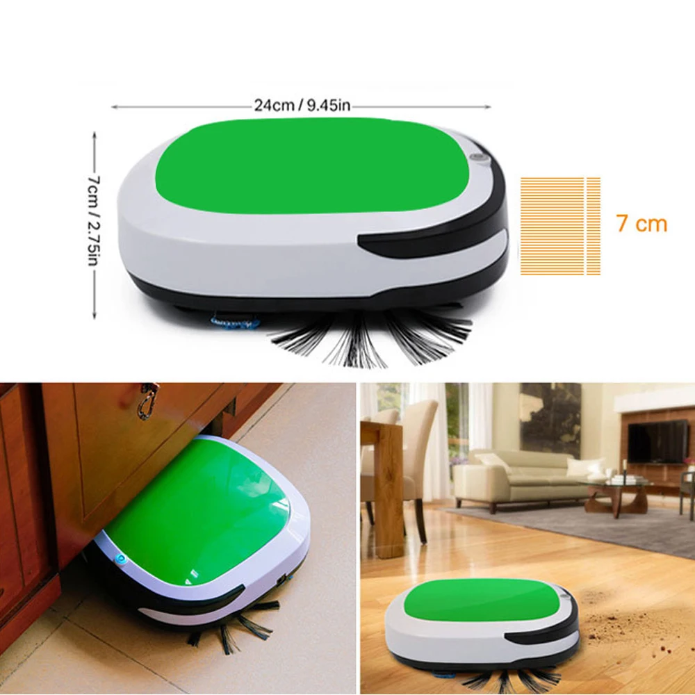 Умный робот 2000PA пылесос сухой влажный подметальный беспроводной Авто уборочная