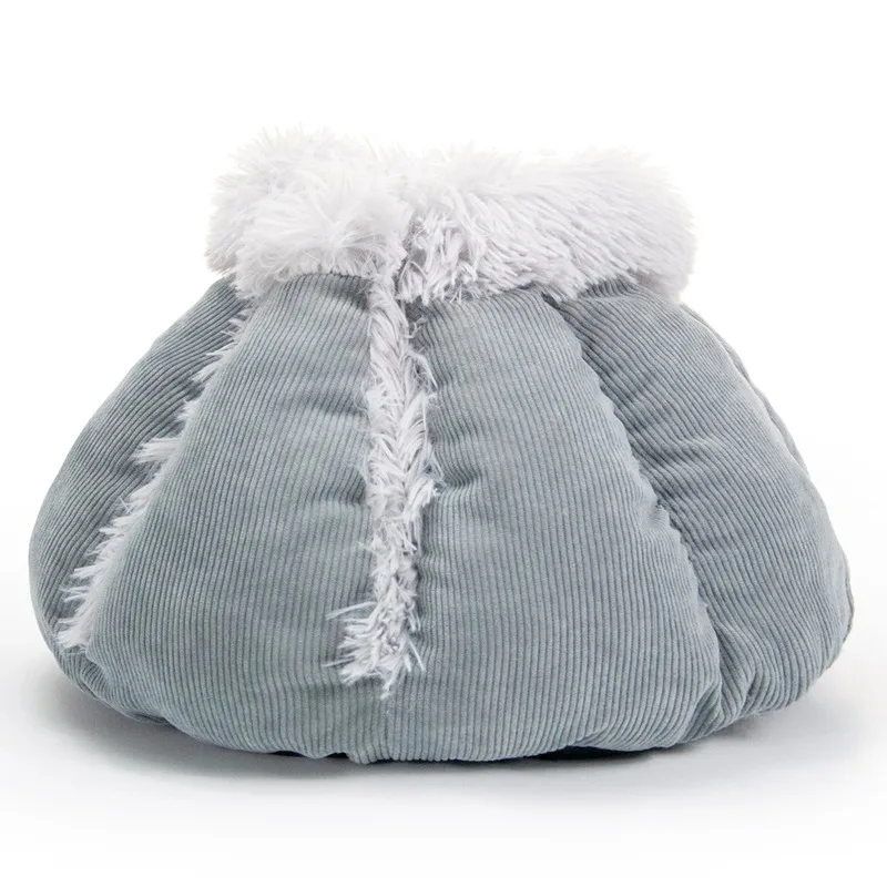 

2021 New Small Cage Nest Cat Nest Puppy Nest Cat Bed Semi-Enclosed Cat Pad Dog Bed Four Seasons Pet Supplies