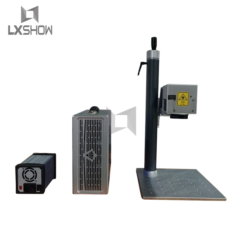 Небольшая металлическая маркировочная машина с ЧПУ волоконная лазерная