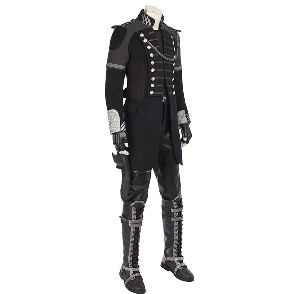 Final Fantasy XV Kingsglaive Nyx Ulric, карнавальный костюм, костюм на Хэллоуин для взрослых мужчин, косплей, Nyx, куртка, костюм, костюм