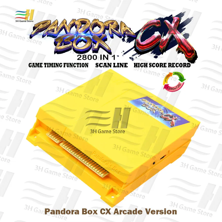2021 Pandora box CX 2800 в 1 аркадная игровая доска VGA CGA HDMI Совместимость crt jamma pcb доски