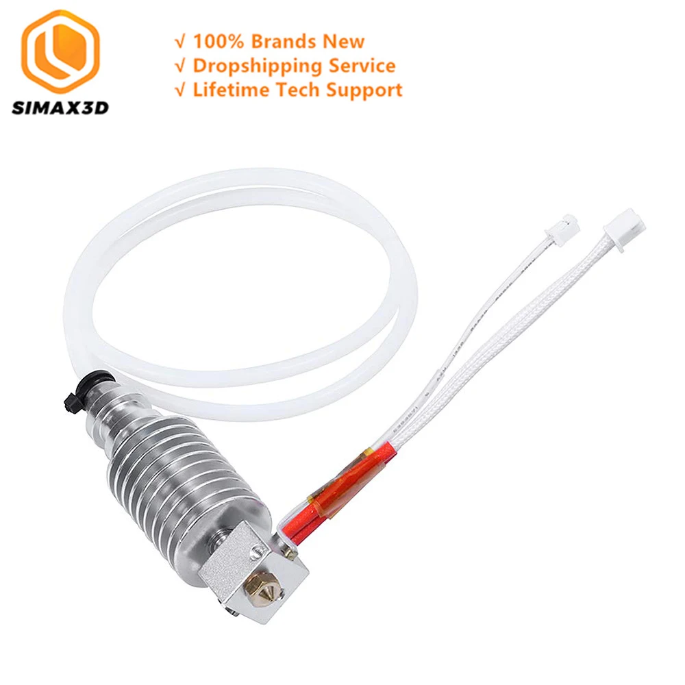

SIMAX3D Chiron J-Head Hotend Assembled Aluminum 24V 40W Print Head with 0.4mm Nozzle for Anycubic Chiron Series 3D Printer Parts