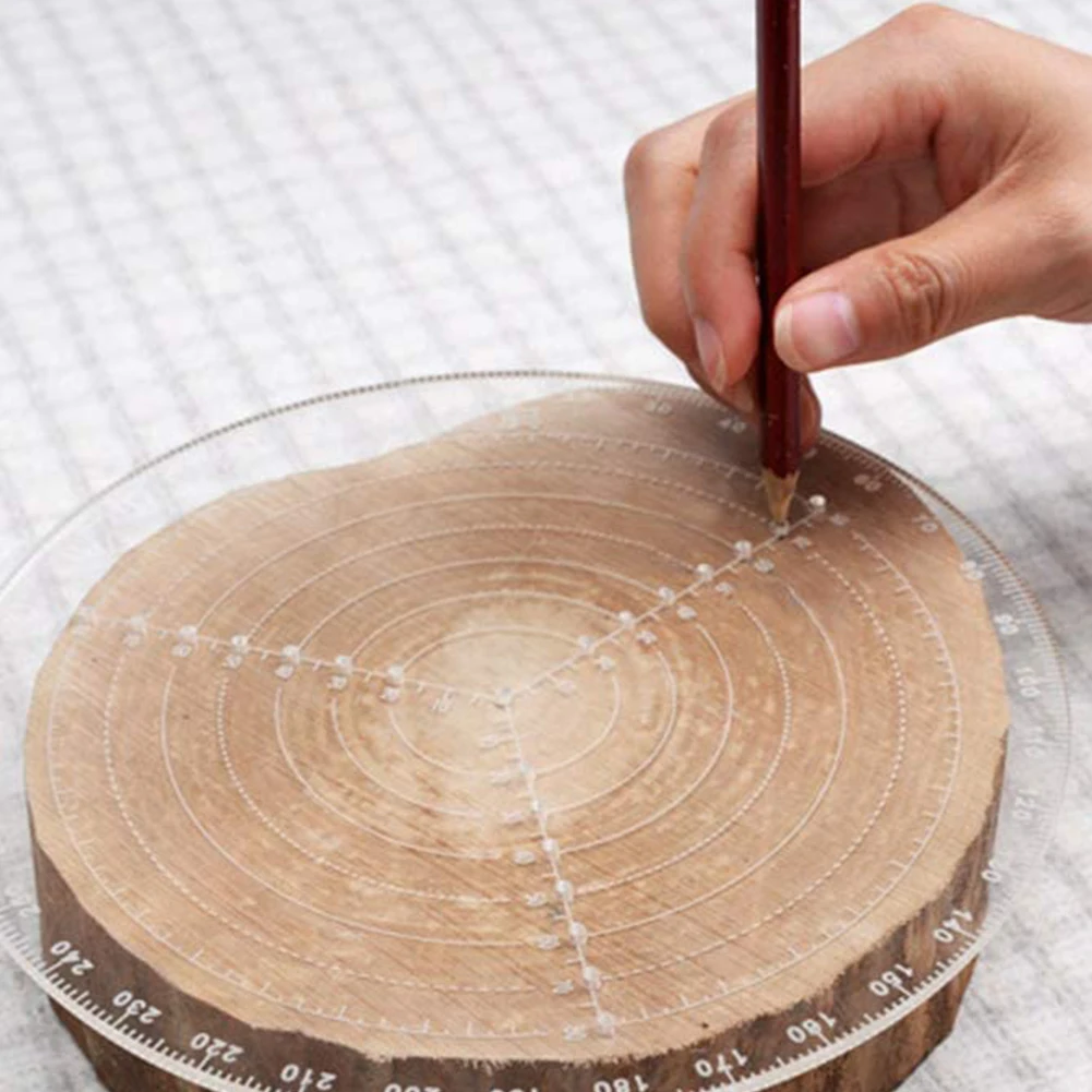 

Woodworking Compass For Wood Turners Bowls Lathe Clear Acrylic Drawing Circles Diameter HighAccuracy Marking Center Finder Tool