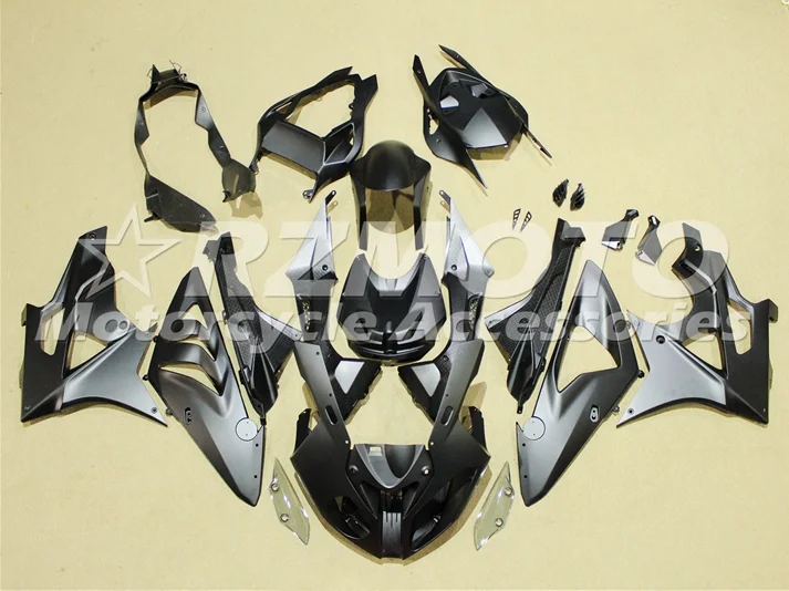 

Новый ABS весь обтекатели комплект Подходит для BMW S1000RR 2009 2010 2011 2012 2013 2014 09, 10, 11, 12, 13, 14, Кузов Набор изготовленный на заказ черный матовый