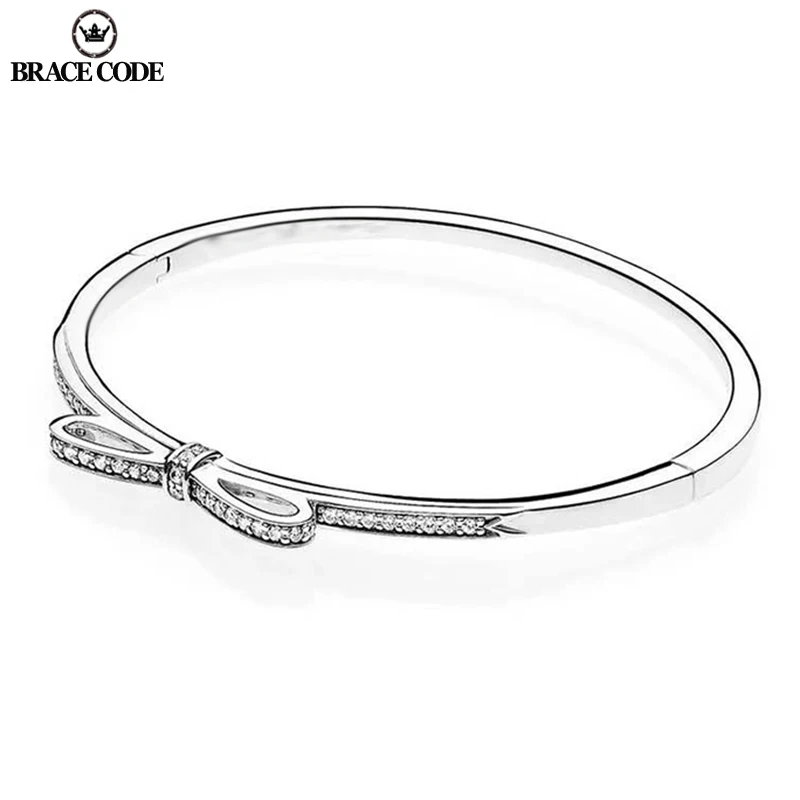Брендовый браслет в форме банта Pulseira ювелирные изделия Очаровательный и