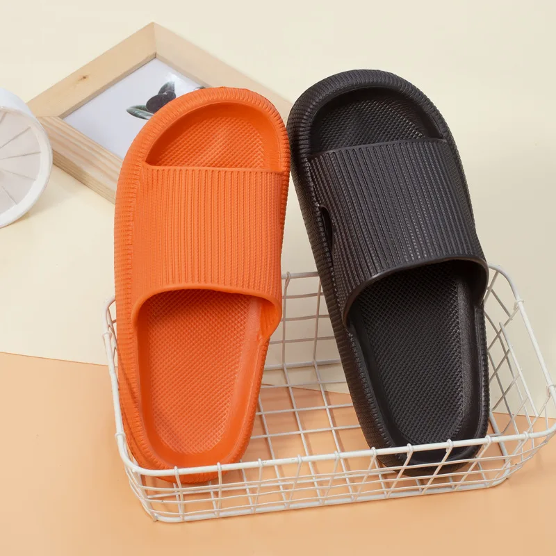 

Women Thick Platform Slippers Indoor Bathroom Anti-Slip Shoes Summer Beach Eva Soft Sole Slide Sandals Leisure Men Ladies
