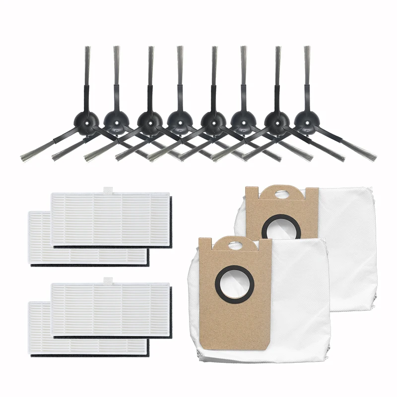 

14 шт., сменные фильтры и боковая щетка для пылесоса Proscenic M7