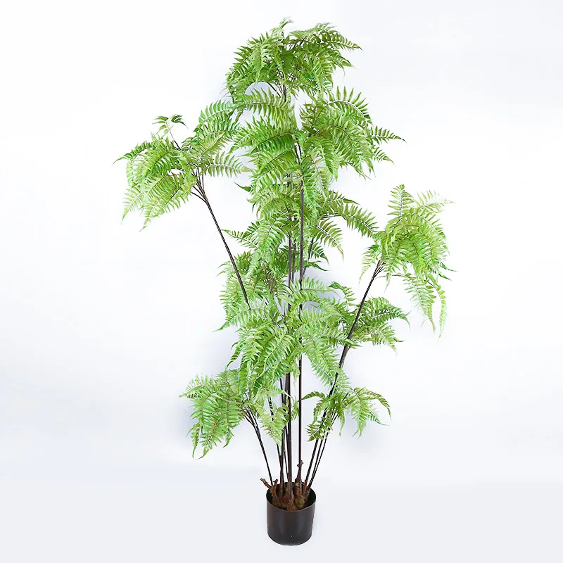 

Nordic style drawing room artificial green plant adiantum Fern fern artificial flower pot Interior furnishing articles