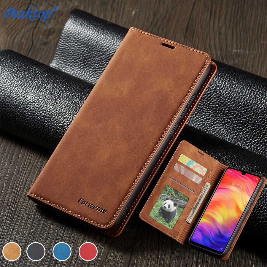 

Чехол для Xiomi Redmi Note 7 8, кожаный чехол-книжка 10x для Xiaomi Redmi Note 7 8 9 Pro Max, футляр с магнитной застежкой, противоударный