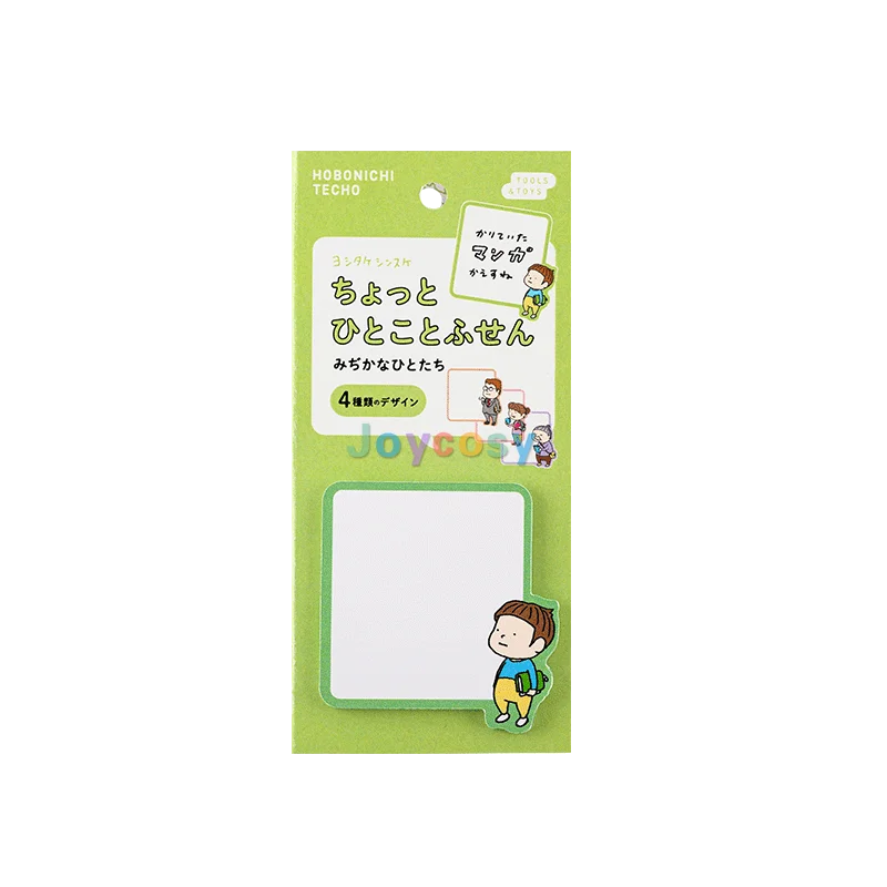 Набор для записей Hobonichi Techo Accessories [Shinsuke Yoshitake: Набор самоклеящихся заметок] Друзья&ampСемья Фантастические друзья Существа Школьные принадлежности.