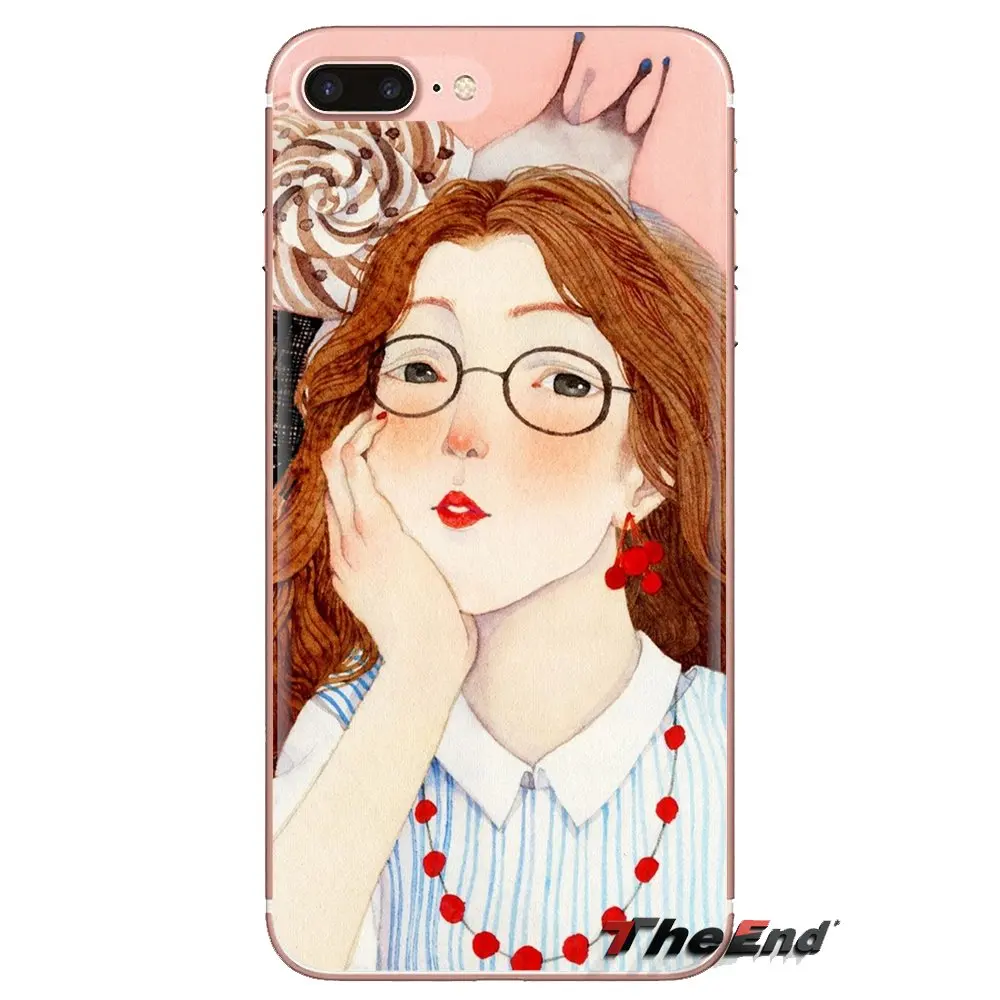 Для похода по магазинам девушка прозрачный чехол из термопластичного