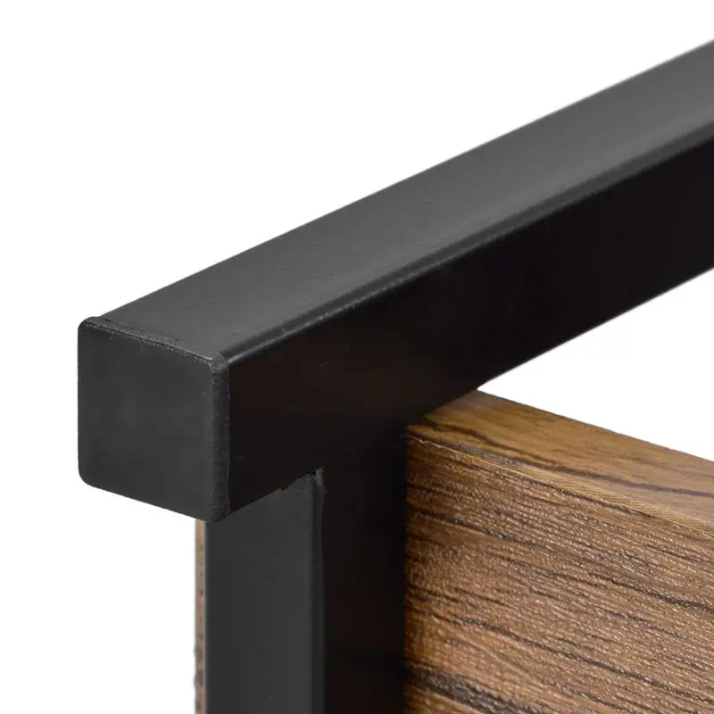 

1pc Modern Vintage Style Bookcase Office Desk Study Room Display Storage Rack