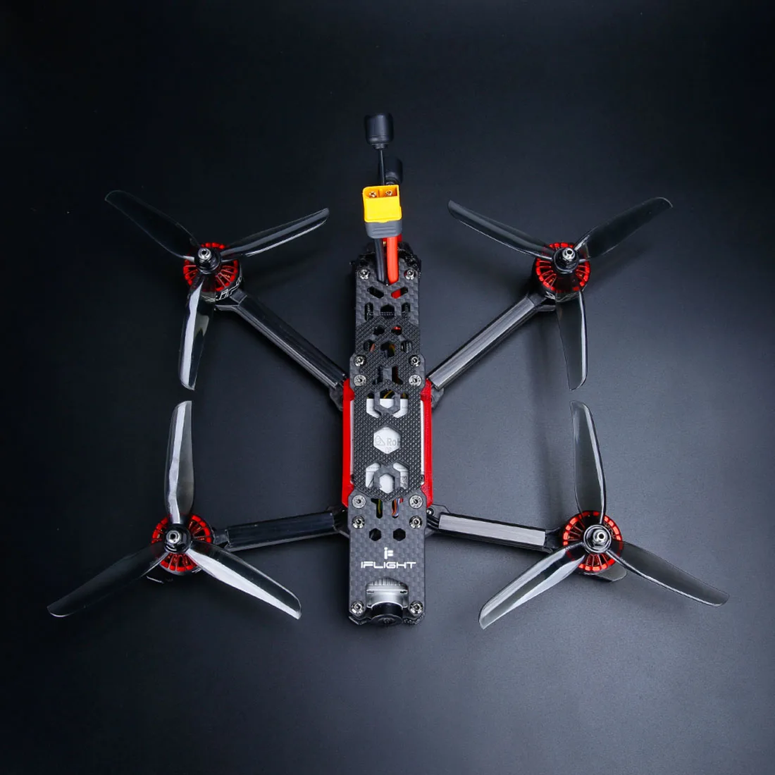 IFlight TITAN DC5 5 дюймов 222 мм 4S/6s HD FPV гоночный Дрон BNF W/sucex-d F7 50A Стек/XING-E 2207 2450/кв мотор