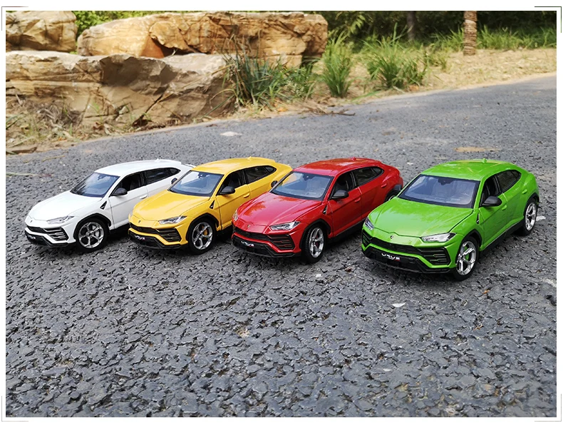 Welly 1:24 Lamborghini Urus желтый автомобиль сплав модель автомобиля моделирование автомобиля украшение коллекция Подарочная игрушка Литье под давлением модель игрушка для мальчиков