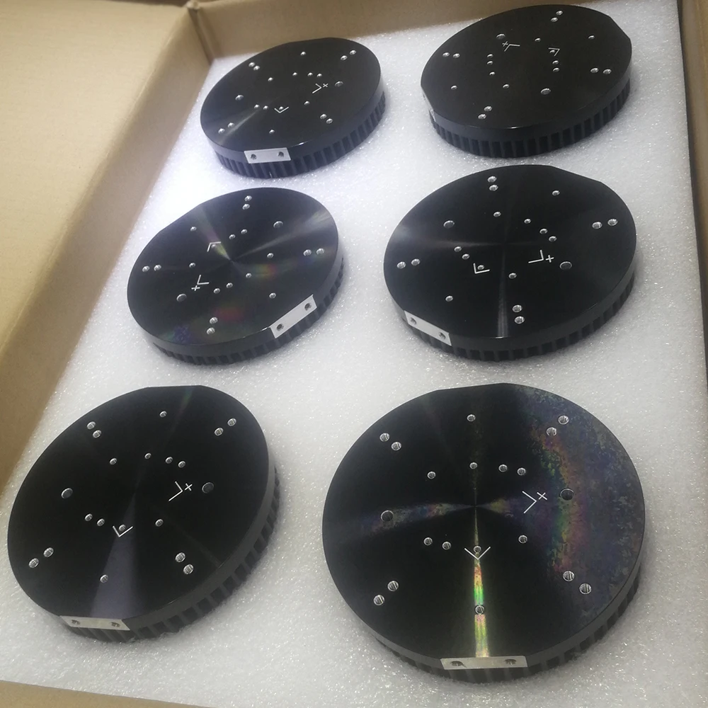 Оптовая продажа 16 шт. круглые светодиодные лампы D133mm штыри теплоотвод