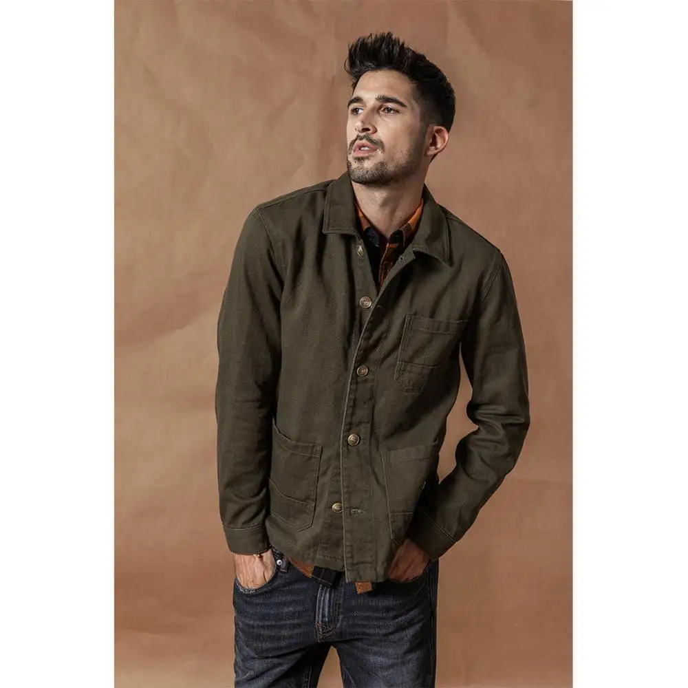 Куртка карго из 100% хлопка SIMWOOD модная верхняя одежда высокого качества новая