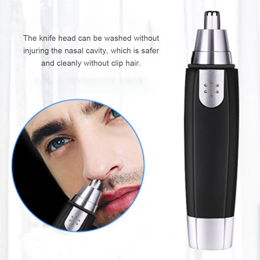 

Electric Nose Hair Trimmer Painless Ear Facial Hair Removal Face Care for Men Hair Cut Clipper Beauty Tool