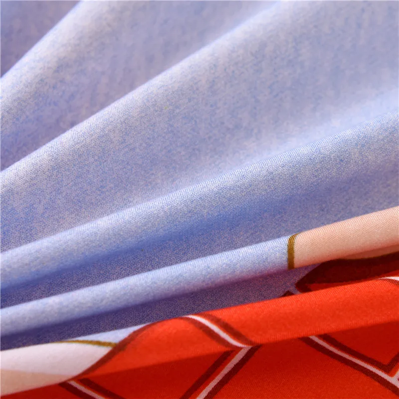 Рождественский Комплект постельного белья для детей двойной размер красный