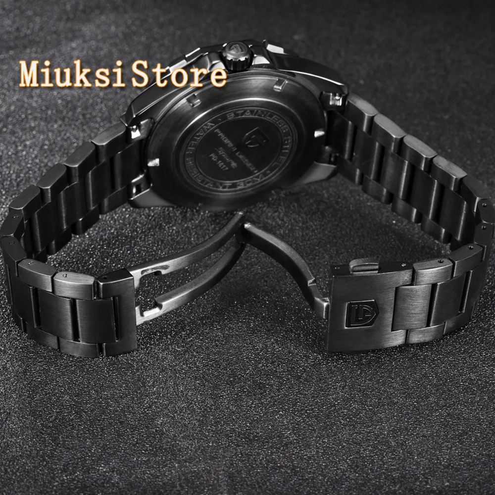 Новинка 2019 PAGANI Дизайнерские мужские военные спортивные механические часы