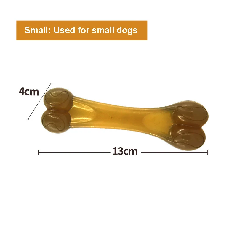 

Pet Supplies Safety PU Bite Double Head Arch Bone Beef Flavor Bone Dog Molar Stick Dogs Toy Bite Resistant Tooth Cleaning Supply