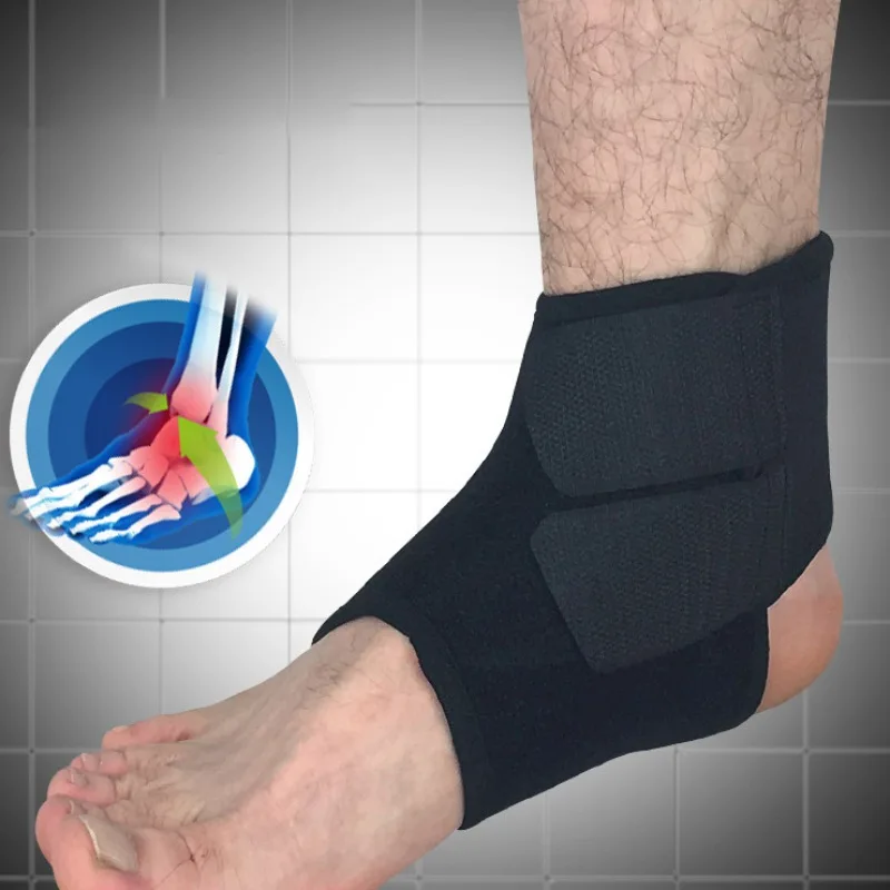 

Ankle Support Bandage Adjustable Breathable Feet Sleeve Heel Cover Protective Sports Basketball Running Ankle Pads Wrap Brace