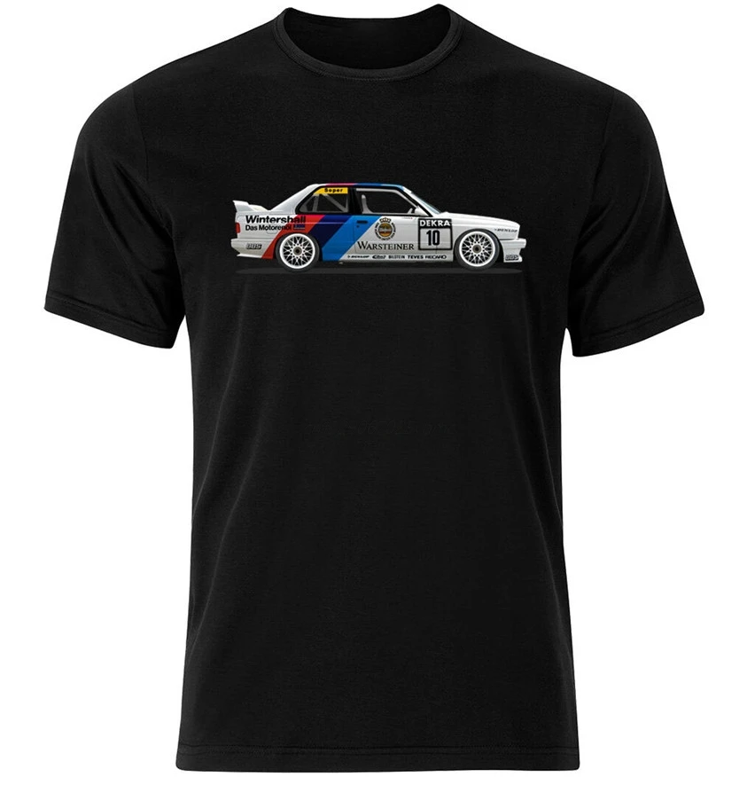 Футболка Fuer E30 M3 DTM Fan футболка Tuning S/m/l/xl/xxl Хип-Хоп | Мужская одежда