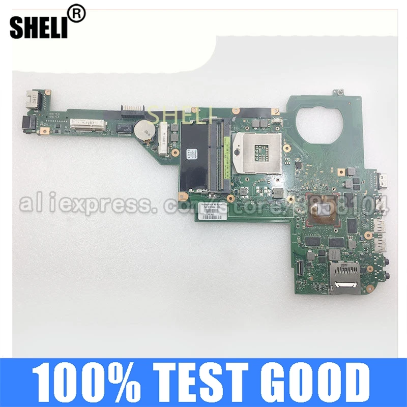 SHELI для HP ENVY DV4 5000 материнская плата ноутбука GT635M 2 гб 702664 001 протестирована хорошая