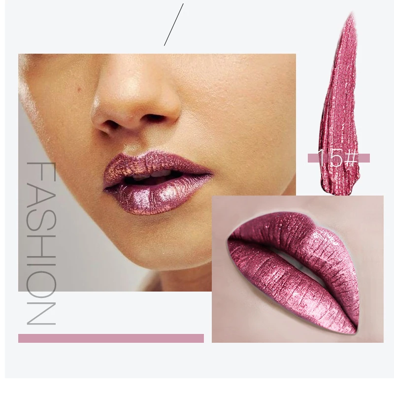 18 цветов косметика для губ помада блеск водостойкий длинная стойкая губная