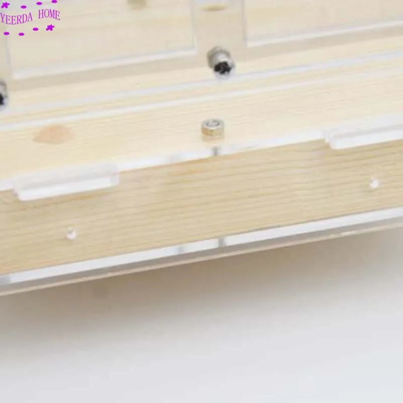 Деревянное Муравьиное гнездо акриловое насекомое вилла мастерская Детская