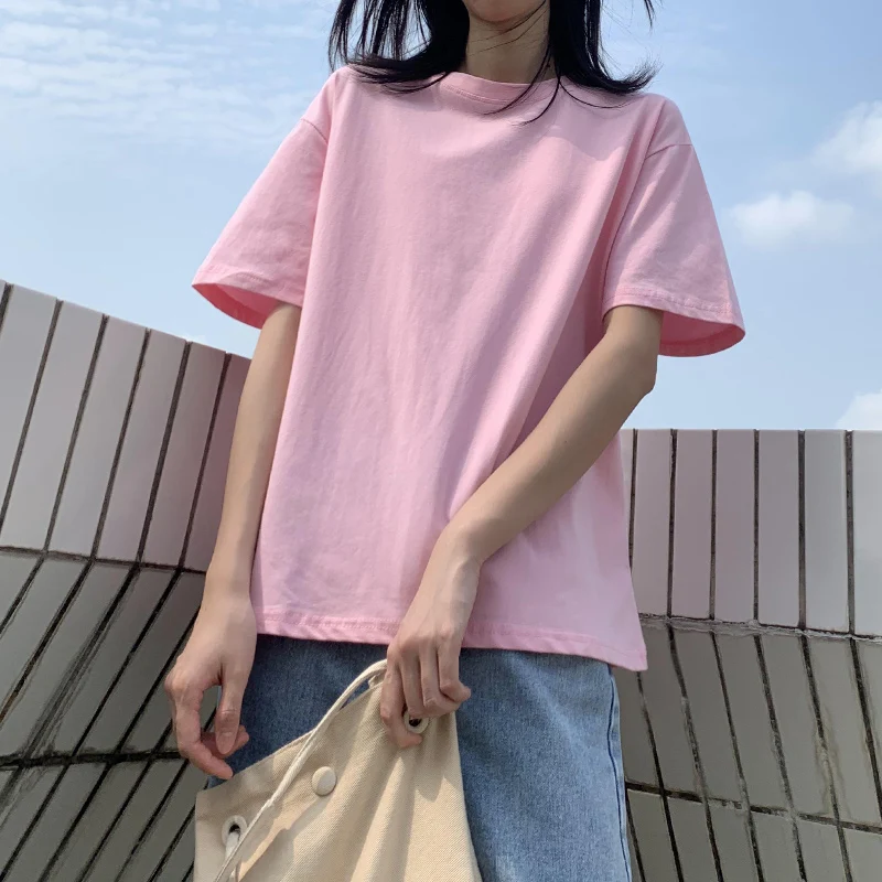 

2020 Women Short Sleeve Shirt Top purple Garment