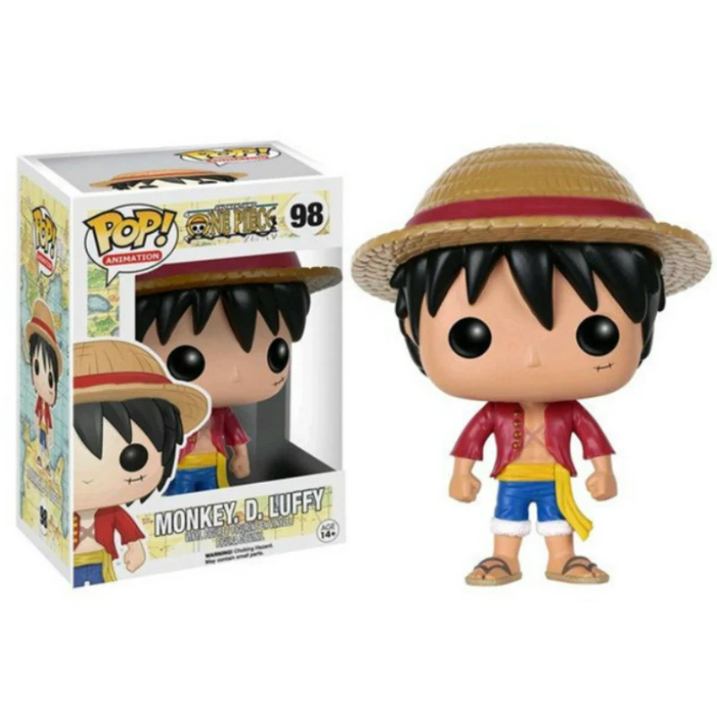 Funko Pop ONE PIECE ZORO обезьяна Д. Луффи нами франки Фильм Винил экшн и игрушки Фигурки Коллекционная модель игрушки для детей - Цвет: 98 with box