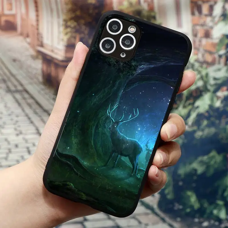 

whitetail deer hunting deer Phone Case for iPhone 11 12 mini pro XS MAX 8 7 6 6S Plus X 5S SE 2020 XR