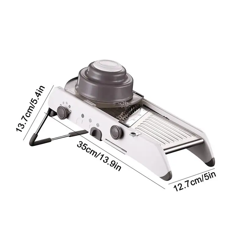 

Vegetable Kitchen Tool Mandoline Slicer Manual Vegetable Cutter Professional Grater With Adjustable 304 Stainless Steel Blades
